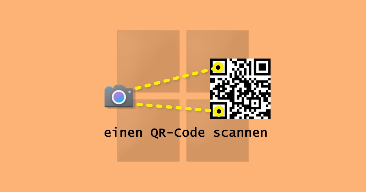 So scannen Sie einen QR-Code auf einem Windows 11-Computer