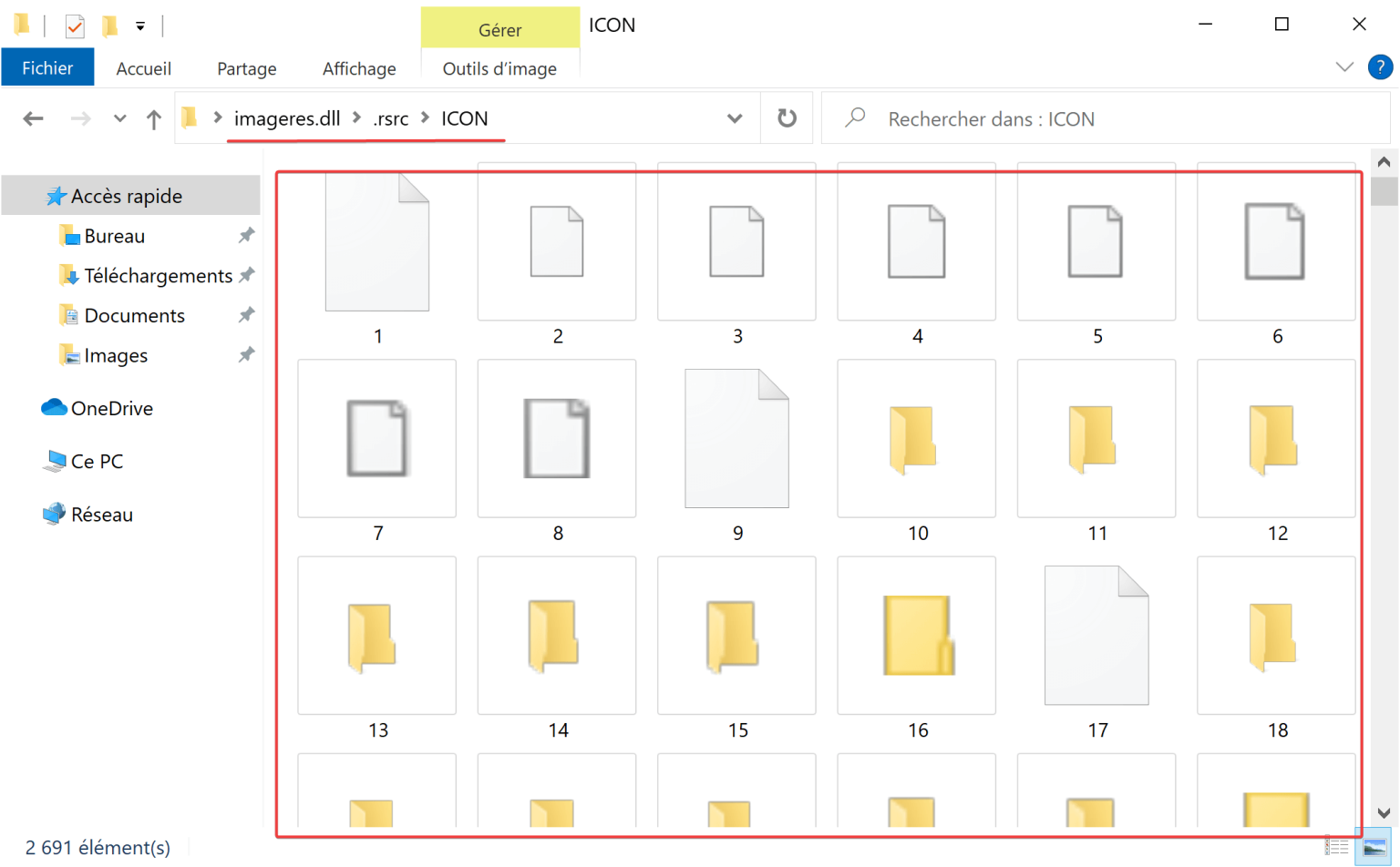 Savez-vous où se trouvent les icônes de Windows 10 et 11 ? Comment ...