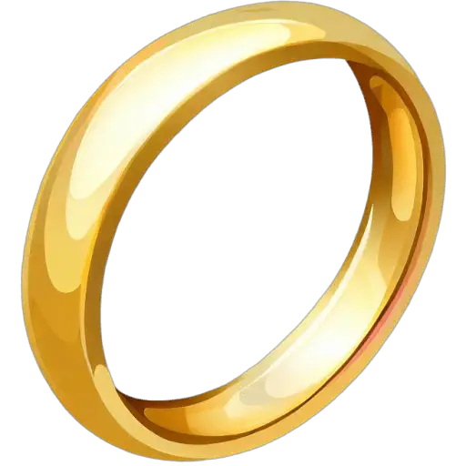 Une alliance de mariage, un symbole de l'amour durable que votre mère a partagé avec votre père. Alliance de mariage icone