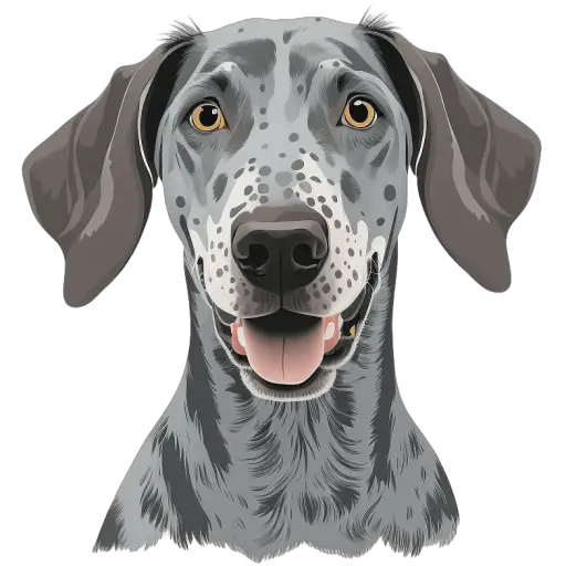 Le Lévrier anglais est un chien de course rapide et élégant, connu pour sa vitesse. Il est calme à la maison et énergique à l'extérieur. Levrier anglais icone