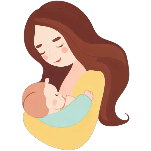 Un simple rappel de l'amour éternel entre une mère et son enfant. Mère aimante icone