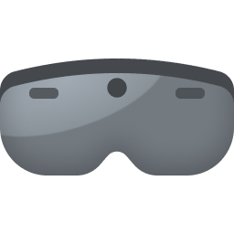 Icône d'un casque de réalité virtuelle.