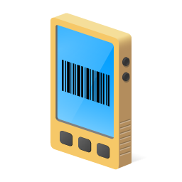 Icône d'un code-barres utilisé pour l'identification des produits et la lecture rapide de l'information.