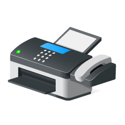 Appareil de communication utilisé pour envoyer et recevoir des documents.