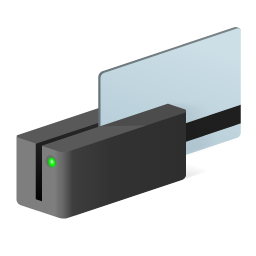 Terminal utilisé pour les paiements par carte.