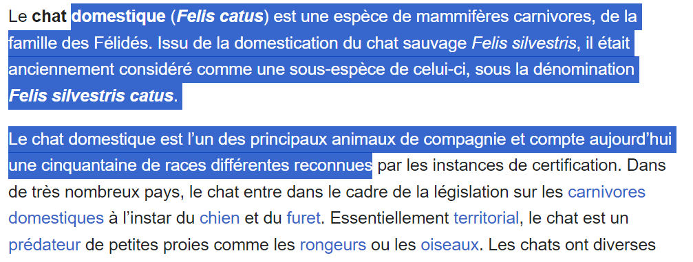 Utilisez Shift pour une sélection par intervalles
