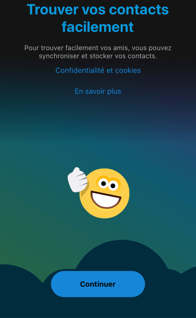 vous avez maintenant créé votre compte Skype