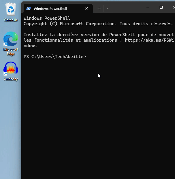 PowerShell pour créer un raccourci pour la calculatrice sur le bureau