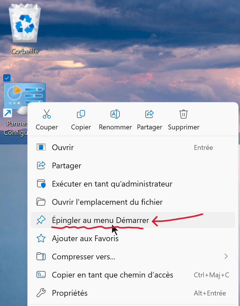 Le fixer à la barre des tâches ou au menu Démarrer pour une efficacité accrue