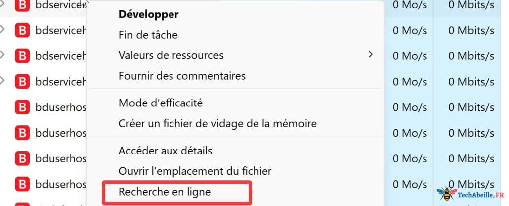 RechercheEnLigneInformationsProcessus