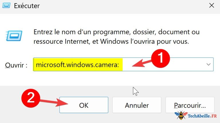 Comment ouvrir la caméra sous Windows 10 et 11 - Tech Abeille