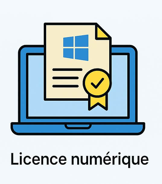 Licence numérique Windows