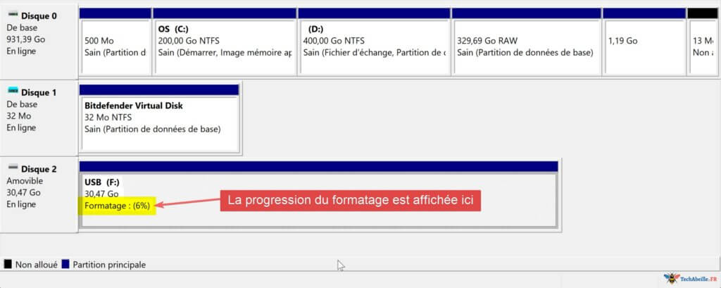 Comment formater une clé USB sur Windows 11 - Tech Abeille