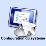 ouvrir la Configuration du système dans Windows